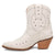 Dingo Womens Preciousie White Leather Cowboy Boots