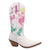 Dingo Womens Nashville Nights White Leather 12in Fashion Boots