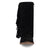 Dingo Womens Marlie Black Suede Cowboy Boots