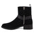 Dingo Mens Matador Black Suede 8in Ankle Boots