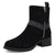 Dingo Mens Matador Black Suede 8in Ankle Boots