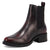 Dingo Mens Camino Black Cherry Leather 8in Chelsea Boots