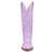 Dingo Womens Pretty N Pink Lavender Leather Cowboy Boots