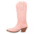 Dingo Womens Pretty N Pink Pink Leather Cowboy Boots