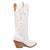 Dingo Womens Pretty N Pink White Leather Cowboy Boots
