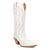 Dingo Womens Pretty N Pink White Leather Cowboy Boots