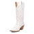 Dingo Womens Pretty N Pink White Leather Cowboy Boots