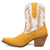 Dingo Womens Rodeo Queen Yellow Suede Cowboy Boots