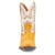 Dingo Womens Rodeo Queen Yellow Suede Cowboy Boots