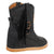 Dingo Womens Montauk Black Leather 9in Moccasin Fashion Boots