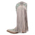 Dingo Womens Tequila Sunrise Off White Suede 13in Fringe Cowboy Boots