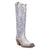 Dingo Womens Faded Love Blue Leather Cowboy Boots