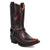 Dingo Womens Ride A Way Wine Leather Harness Cowboy Boots
