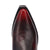 Dingo Womens Ride A Way Wine Leather Harness Cowboy Boots
