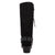 Dingo Mens Bronco Black Suede 15in Harness Cowboy Boots