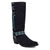 Dingo Mens Bronco Navy Suede 15in Harness Cowboy Boots