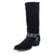 Dingo Mens Bronco Navy Suede 15in Harness Cowboy Boots