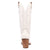 Dingo Womens Hensley White Leather 13in Cowboy Boots