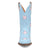 Dingo Womens Starburst Blue Leather 9in Cowboy Boots