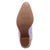 Dingo Womens Starburst Lavender Leather 9in Cowboy Boots