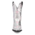 Dingo Womens Starburst Silver Leather 9in Cowboy Boots