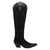 Dingo Womens Drama Queen Black Suede 18in Cowboy Boots