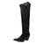 Dingo Womens Drama Queen Black Suede 18in Cowboy Boots
