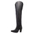 Dingo Womens Diva Black Leather 22in Cowboy Boots