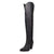 Dingo Womens Diva Black Leather 22in Cowboy Boots
