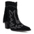 Dingo Womens Wild Sage Black Suede 7in Ankle Boots