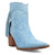 Dingo Womens Wild Sage Blue Suede 7in Ankle Boots