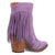 Dingo Womens Wild Sage Lavender Suede 7in Ankle Boots