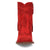 Dingo Womens Wild Sage Red Suede 7in Ankle Boots