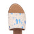Dingo Womens Moo Moo Blue Hair-on-Hide Sandals Shoes