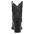 Dingo Womens Rocky Top Black Leather 7in Cowboy Boots