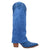 Dingo Womens Wild Fire Blue Leather 16in Cowboy Boots