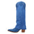 Dingo Womens Wild Fire Blue Leather 16in Cowboy Boots
