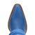 Dingo Womens Wild Fire Blue Leather 16in Cowboy Boots