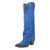 Dingo Womens Wild Fire Blue Leather 16in Cowboy Boots