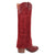 Dingo Womens Wild Horses Red Leather 16in Cowboy Boots