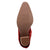 Dingo Womens Wild Horses Red Leather 16in Cowboy Boots