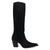 Dingo Womens Twister Black Suede 16in Fringe Cowboy Boots