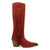 Dingo Womens Twister Red Suede 16in Fringe Cowboy Boots