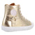 Dingo Womens Knarly Gold Leather Harness Sneakers Shoes