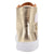 Dingo Womens Knarly Gold Leather Harness Sneakers Shoes