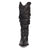 Dingo Womens Grit N Grace Black Leather 16in Stud Fashion Boots