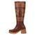 Dingo Womens Avalon Brown Leather 16in Vintage Fashion Boots