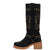 Dingo Womens Troubadour Black Suede 16in Fashion Boots