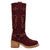 Dingo Womens Troubadour Burgundy Suede 16in Fashion Boots