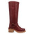 Dingo Womens Casbah Merlot Leather 16in Fashion Boots